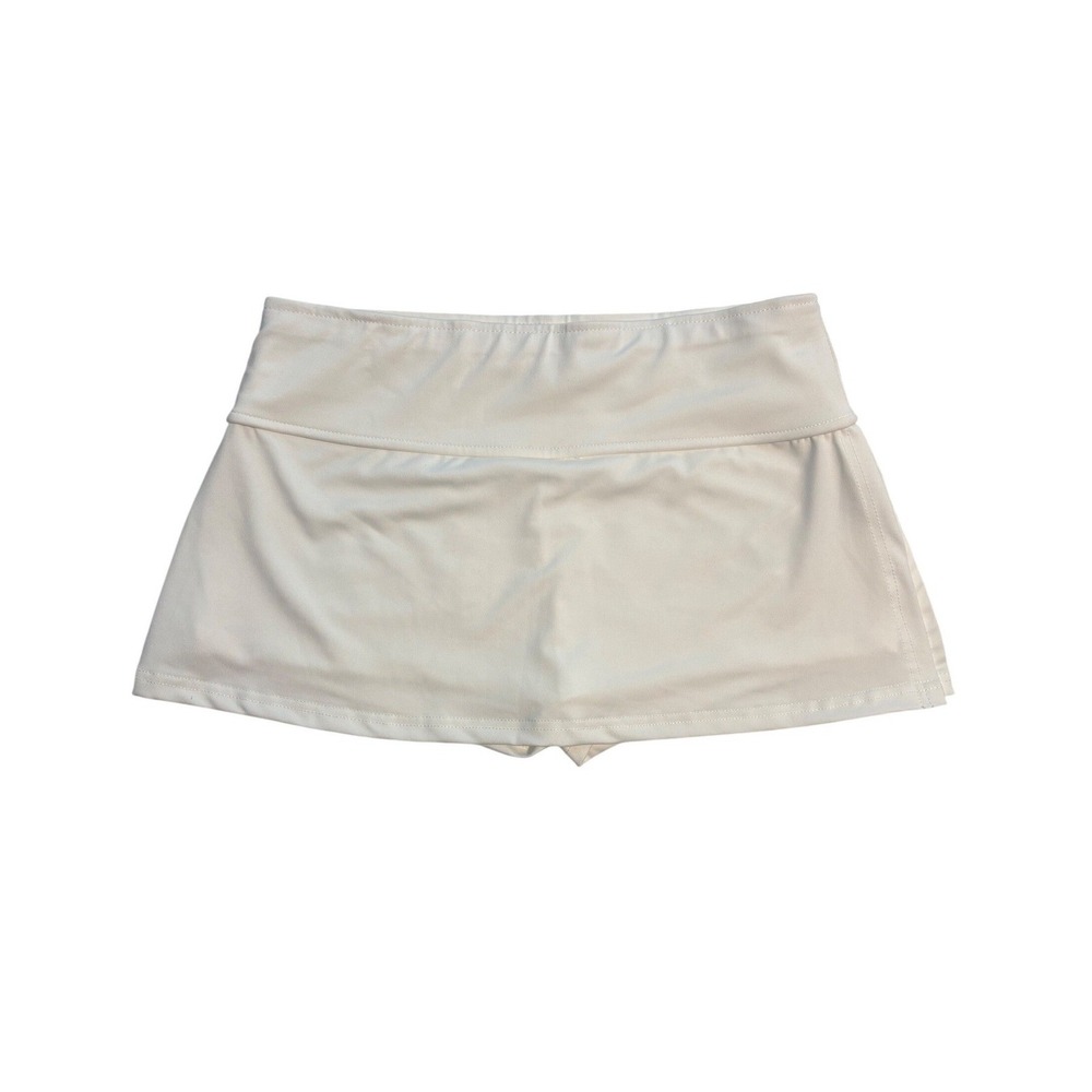 Skort White Athletic‎ Tennis Pickleball Golf Mini Skirt Shorts Women's Size M